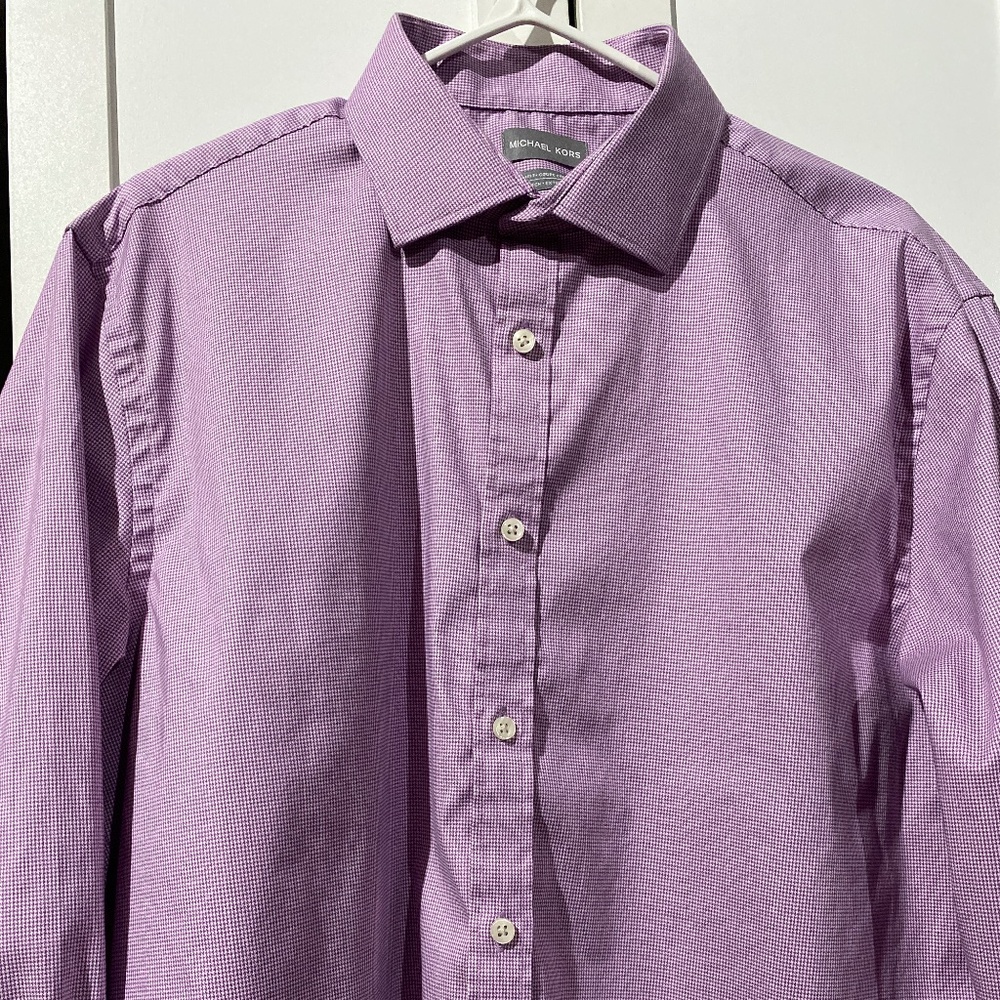Michael Kors slim fit 17 34/35 XL dress shirt